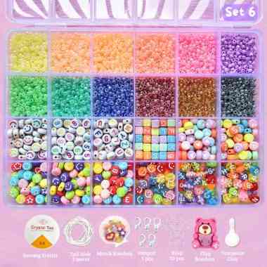 Beads Kit Manik Manik Gelang DIY Craft - SM013 SET 6