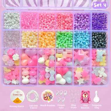 Beads Kit Manik Manik Gelang DIY Craft - SM013 SET 4