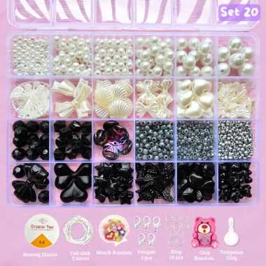 Beads Kit Manik Manik Gelang DIY Craft - SM013 SET 20