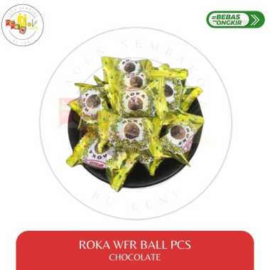 Apollo Roka Cokelat Wafer Ball Per Pcs