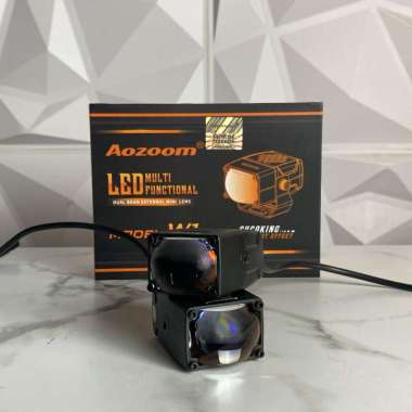 Lampu Tembak Aozoom Mini LED Dual Beam External Mini LED Projector