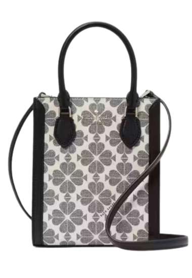 Kate Spade Signature Spade Flower Mini Tote Black Multi