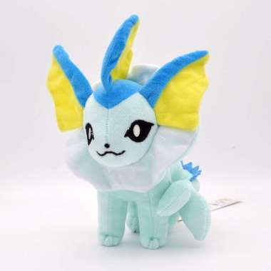 Boneka Pokemon Eevee Evolution 15-20cm Pokemon Doll / Cute Plush Hadiah Ulang Tahun Vaporeon