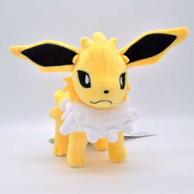 Boneka Pokemon Eevee Evolution 15-20cm Pokemon Doll / Cute Plush Hadiah Ulang Tahun Jolteon