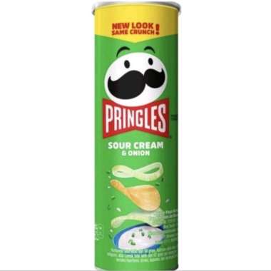 Pringles potato chips original / keju cheesy / smoky grilled steak / sour cream onion / texas style