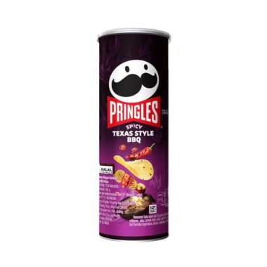 Pringles potato chips original / keju cheesy / smoky grilled steak / sour cream onion / texas style