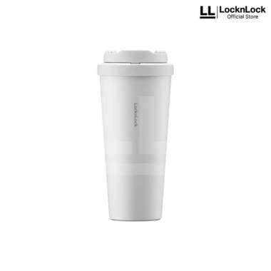 LocknLock - Energetic One Touch Tumbler-550ml White