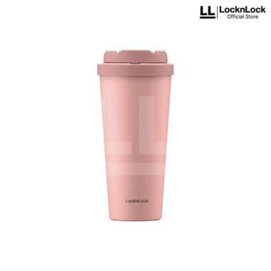 LocknLock - Energetic One Touch Tumbler-550ml Pink