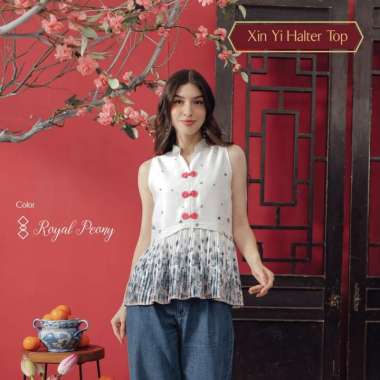 Harlow Kids - Xin Yi Halter Top Moms Royal Peony S-M