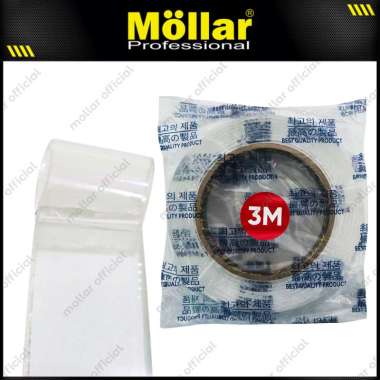 BLITZ Double Tape Nano Bening 3 meter Dobel Tip Transparan Selotip Lem Isolasi Kuat