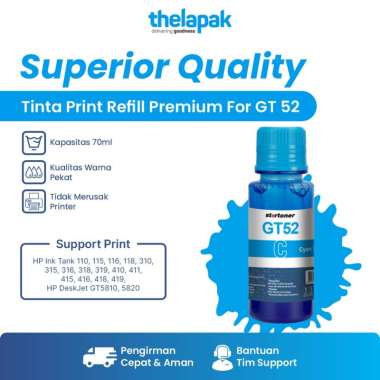 Tinta Printer HP Ink Tank 315 / 310 / 115 / 415 / 319 / DeskJet GT5810 / Startoner GT5 Ink For HP Cy