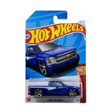 Hot Wheels HOTWHEELS Chevy Silverado Then And Now Biru HTC67