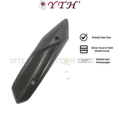 Cover Knalpot Mio M3 Mio Z YTH Tutup Knalpot Mio M3 125 Tameng Knalpot Mio 125 M3