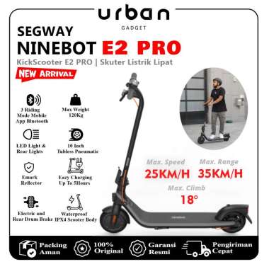 Segway Ninebot E2 PRO Electric Scooter New 2025 | Skuter Listrik Lipat Scooter - Resmi