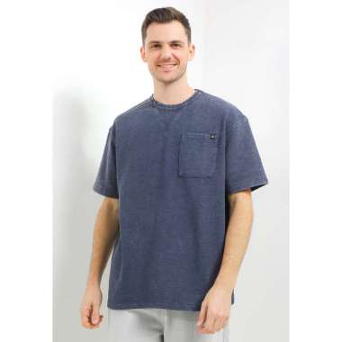 Obermain Kaos Pria DOMINIC Navy OPC25010NV Navy XXL
