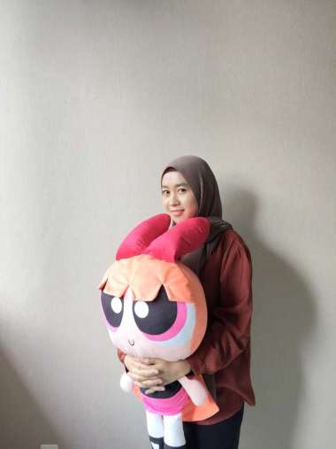 Boneka Powerpuff Girls - Blossom Pink 60 cm