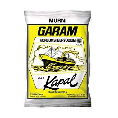 Cap Kapal Garam Beryodium