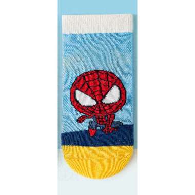 SB Kaos Kaki Kartun Spiderman usia 1-6 tahun paud-tk-sd kaus kaki anak laki laki SP3 S