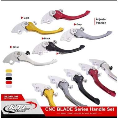 Handle Rem Original KTC Racing FULL CNC BLADE SERIES NMAX OLD NMAX NEW Hitam