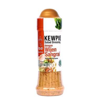 KEWPIE Salad Dressing Wijen Sangrai Botol 200 ml