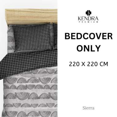 KENDRA PREMIUM Bedcover Sprei Set Sierra BC-SAJA DOUBLE