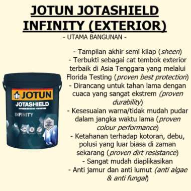 CAT TEMBOK INTERIOR DAN EKSTERIOR JOTUN - ST.PAULS BLUE/5030 Jotashield Infinity (Eksterior)