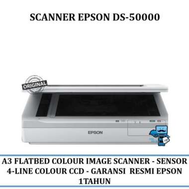 Scanner Epson Ds 50000 A3 Workforce Flatbed - Garansi