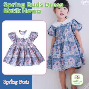 Pakaian Dress Anak - Spring Buds Dress Batik Hawa XL/2XL