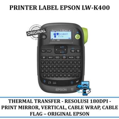 Printer Label Epson Label Works LW-K400 Label Printer - Garansi