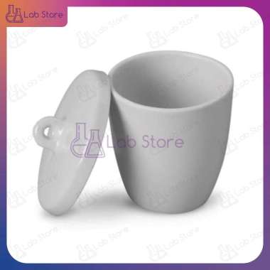 Krusibel Porselen Cawan Krusibel Crucible Porcelain 100 ml China RRC