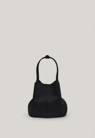 Atelier de LUMEN BON BALLON BAG silk black