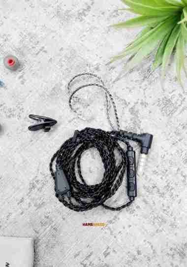 Kabel POPCORN 4 Core High Purity Oxygen-Free Copper Braided Cable In Ear Monitor Earphone Headset OF