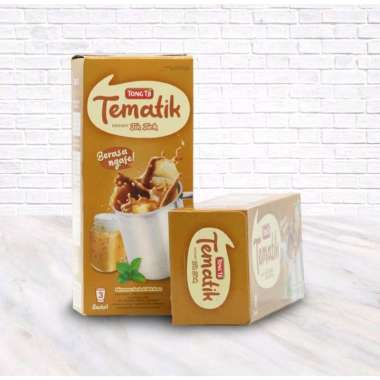 Tong tji tematik ginger tea / lemongrass / teh tarik / matcha isi 3 teh tarik