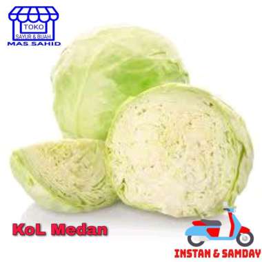 Kol Medan Kubis Segar Kol Daerah 500 Gram