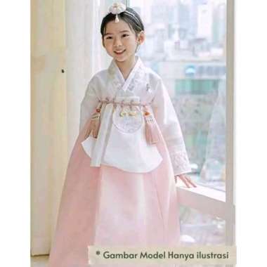 Dress anak Hanbok baju adat Korea anak dress hanbok anak dress anak dress pesta anak gaun princess a