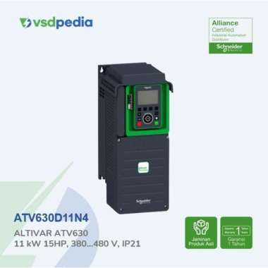 Inverter Schneider ATV630, 11kW/15 hp, 380...480 V ATV630D11N4