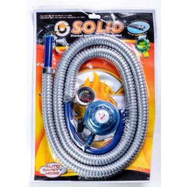 Selang Gas Komplit Gas + Regulator 6552 Solid