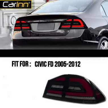 Carinn Stop Lamp Lampu Belakang For Honda Civic FD1 FD2 Gen 8 2005-2012 Ceremony Welcome Light