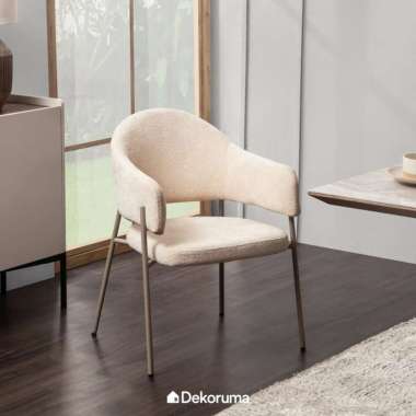 Dekoruma MAIKO Dining Chair / Kursi Makan Modern Minimalis