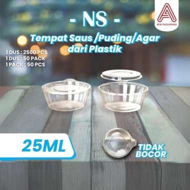 CUP PUDING NS UKURAN 25ML