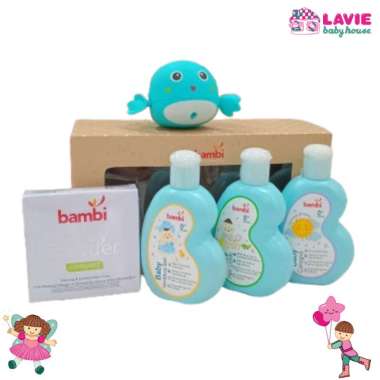 Bambi Baby Exclusive Newborn Series Kit – Paket Perawatan Bayi Baru Lahir | Cocok untuk Kado Newborn