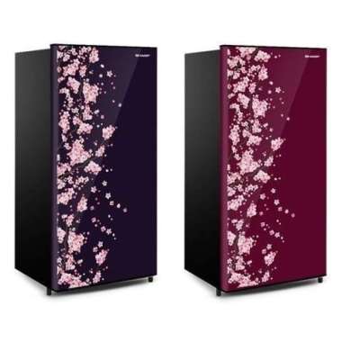 Sharp Kulkas 1 Pintu SJ-N182D-VB/VR / SJN 182 DVB / SJN182 Sakura