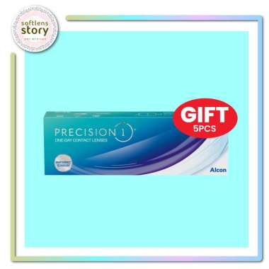 [GIFT NOT FOR SALE] PRECISION 1 5 PCS SOFTLENS BENING MINUS HARIAN -7.50