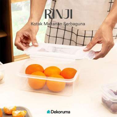 Dekoruma RINJI Kotak Makan Klip / Kontainer 1.5L - Sage Green