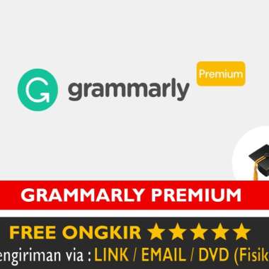 Akun Grammarly Premium Lifetime PRO Plus Unlimited VIP Legal Original Pengecek Tata Bahasa Auto rene