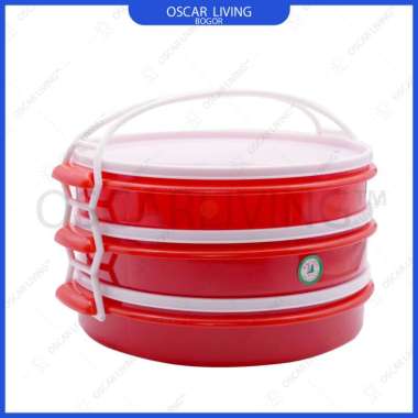 Rantang Piknik 3 Susun SL Plastic / Rantang Makanan