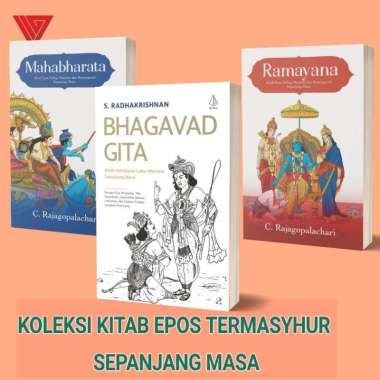 Iyig - Buku Mahabharata Ramayana Edisi 2025 - Kitab Epos Mahabharata - Kitab Ramayana - Buku Bhagava
