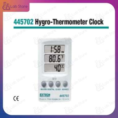 Thermo Hygro Hygrometer Thermometer Hygrometer Clock | Extech 445702