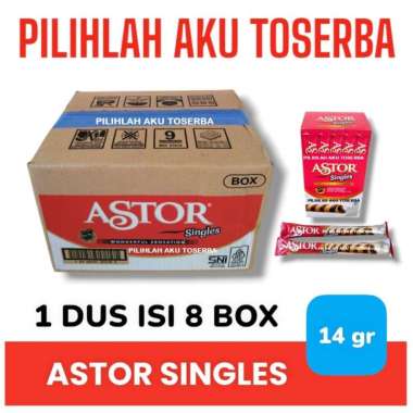 Astor Single Astor Singles - ( HARGA 1 DUS ISI 8 BOX )