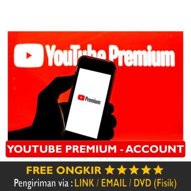 Akun Youtube Premium Lifetime Plus Music Private VIP No Ads Bebas Iklan VIP Lifetime